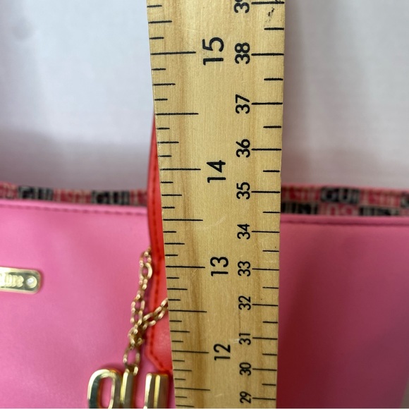 Juicy Couture Bucket Bag Light and Dark Pink - Picture 13 of 14